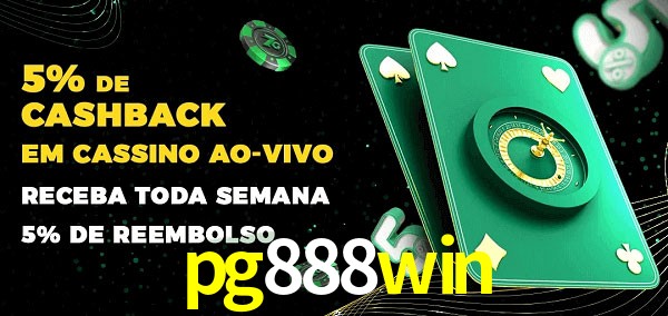Promoções do cassino ao Vivo pg888win